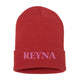 reyna red/pink beanie